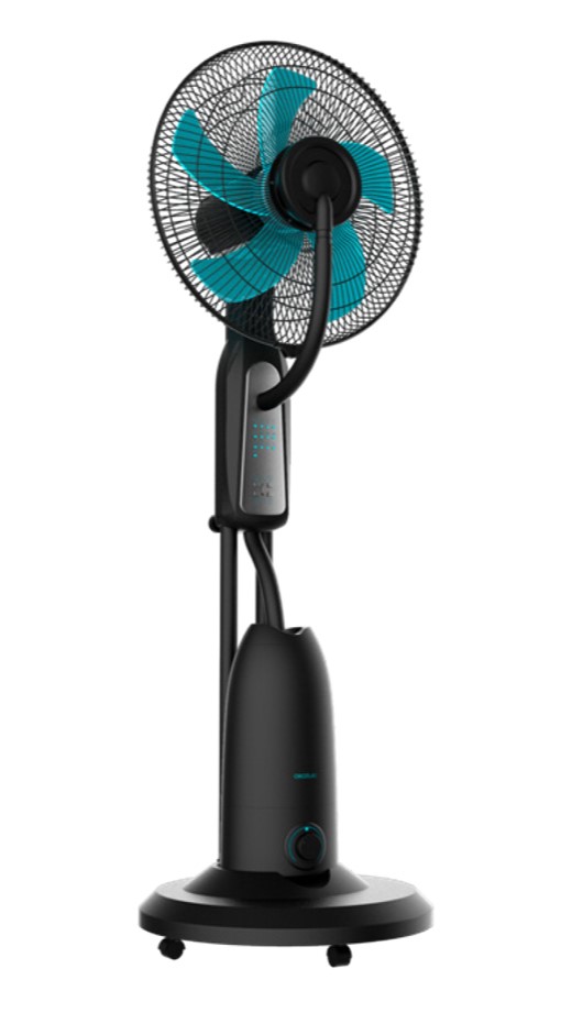 Ventilador nebulizador de pie Cecotec 490, 90W, 2.8 litros, ref. 08195